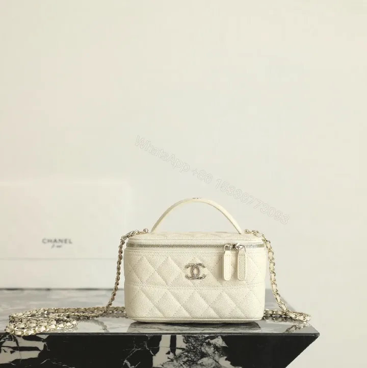 View 1 of Ivory Quilted Mini Bag – Luxe Textured, Everyday Versatile