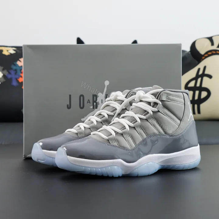 View 1 of Air Jordan 11 Cool Grey Reps