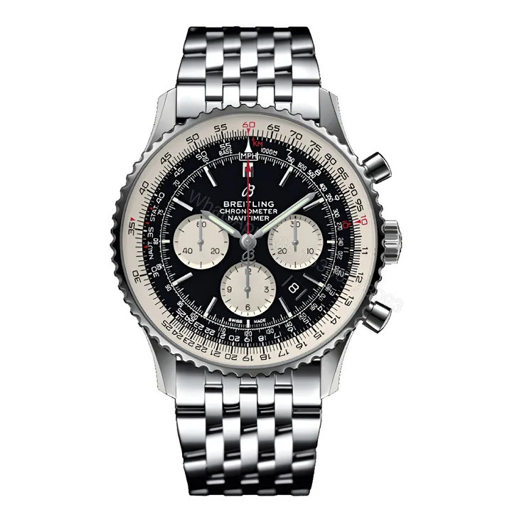 View 1 of Breitling Navitimer B01 Black Replica
