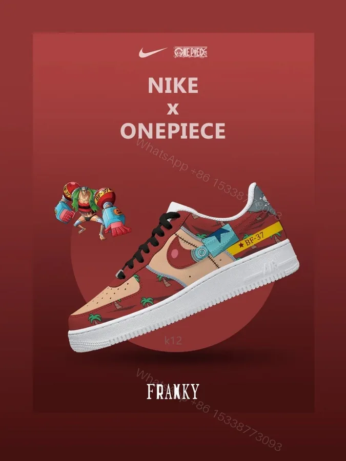 View 1 of Iron Man Franky Custom Air Force 1