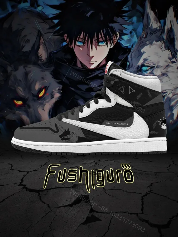 View 1 of Megumi Fushiguro V.1 Custom TS High Jordan 1