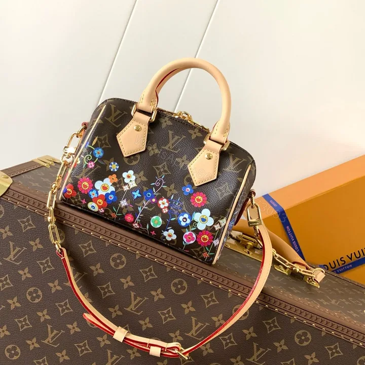 View 1 of Lv Murakami Speedy Bandouliere 20