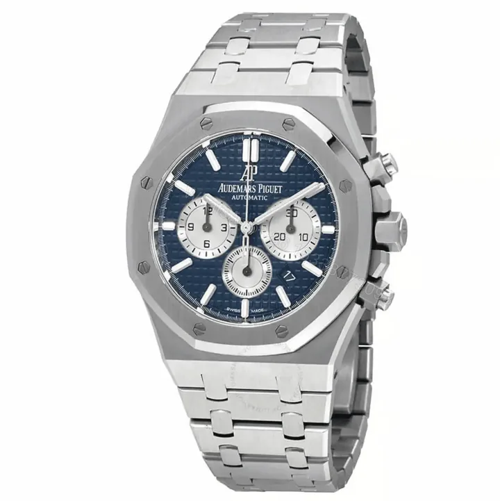 View 1 of AP Royal Oak Chronograph Replica Blue Dia