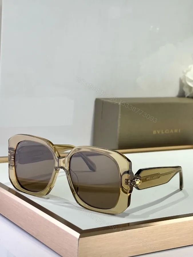 View 1 of Amber Frame Oversized Sunglasses - Gradient UV400 Lens, Acetate, Luxe Style
