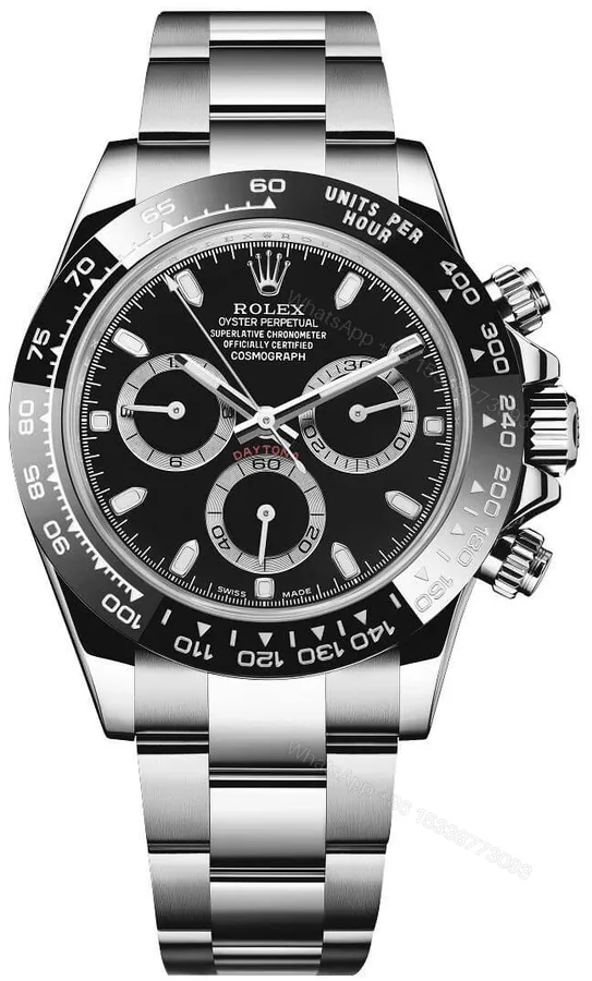 View 1 of Rolex Daytona “Reverse Panda” Black Dial 116500LN