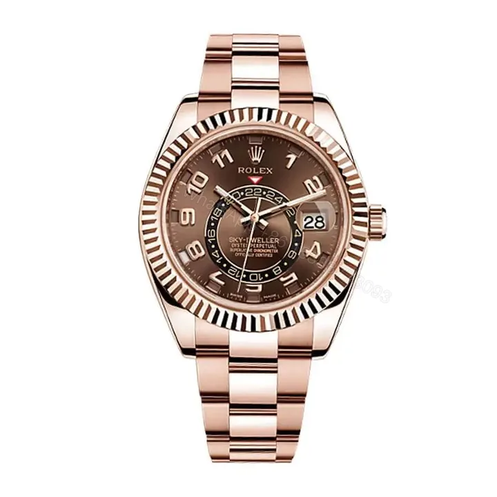 View 1 of Rose Gold Sky-Dweller Replica