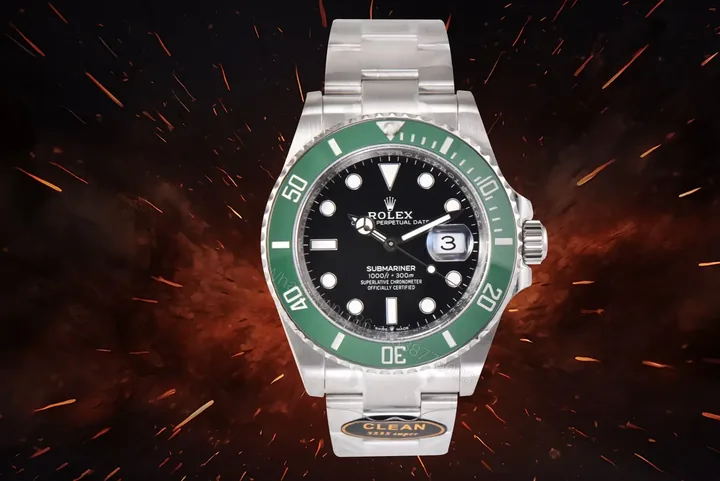 View 1 of Premium rolex starbucks replica Submariner Date 41MM 126610lv-0002