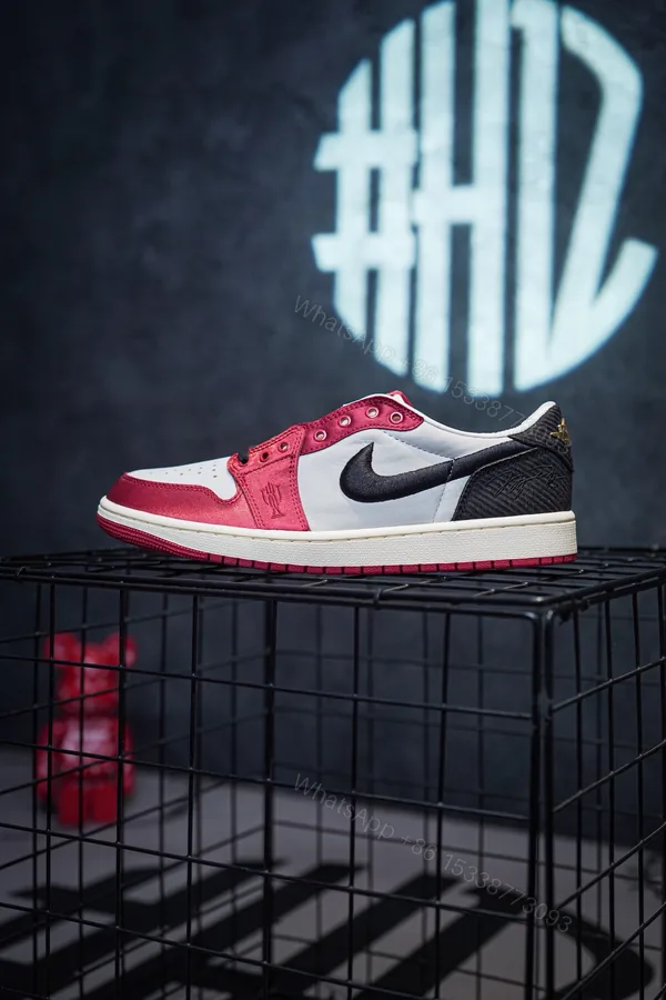View 1 of Trophy Room x Air Jordan 1 Low OG 2024 Replica