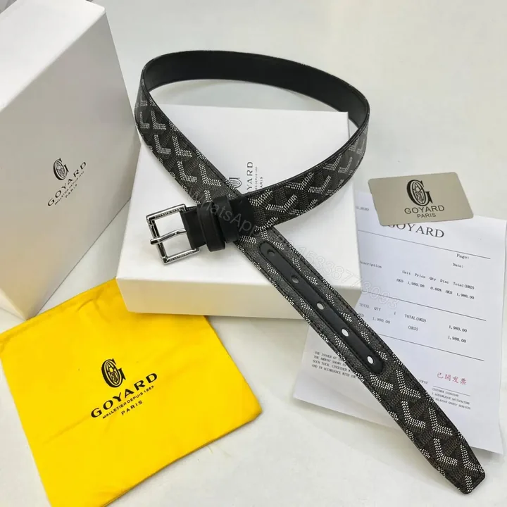 View 1 of FIRST COPY Goyard Monogram Women's Belt