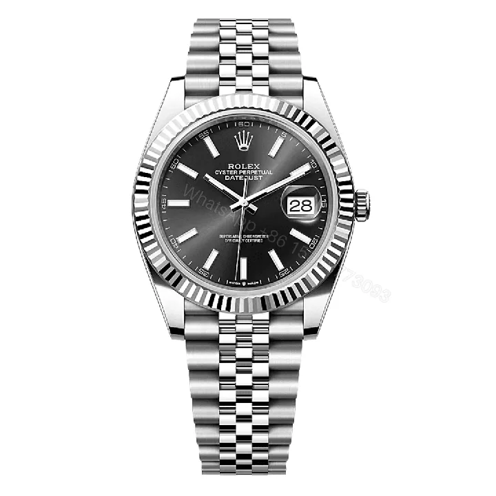 View 1 of Rolex Datejust Black Dial Replica
