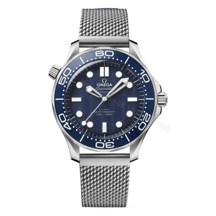 View 1 of Omega Seamaster 007 Blue Replica