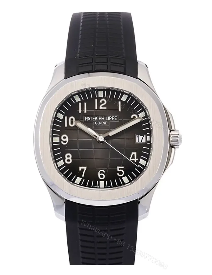View 1 of Replica Patek Philippe Aquanaut Black