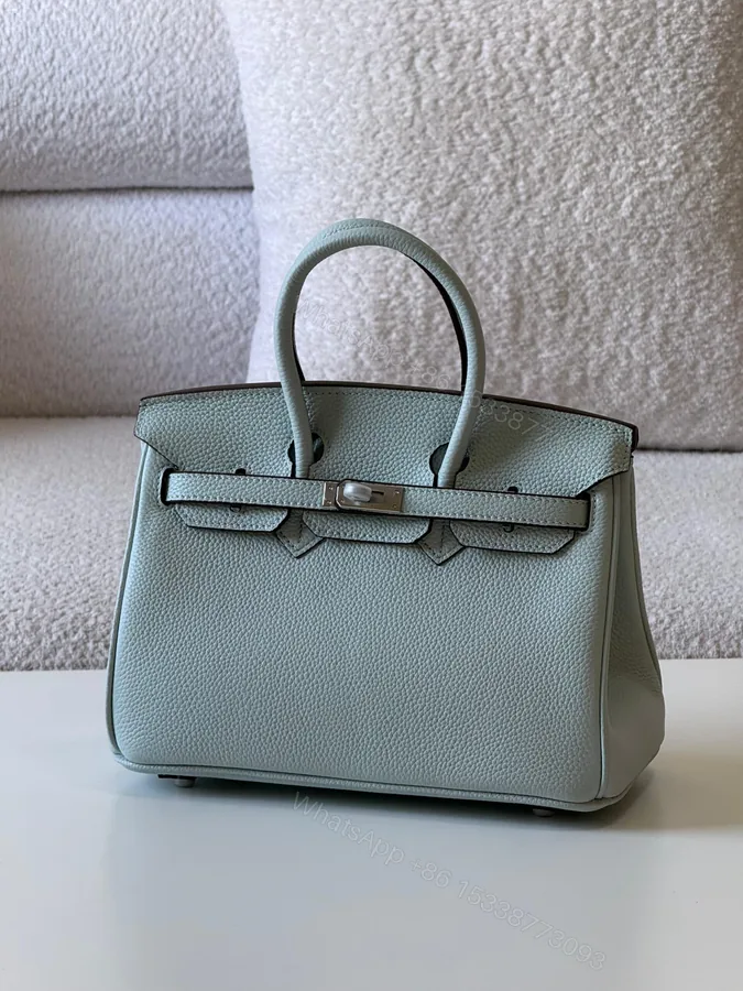View 1 of Hermès Birkin 25 bag in Togo Leather with Palladium Hardware