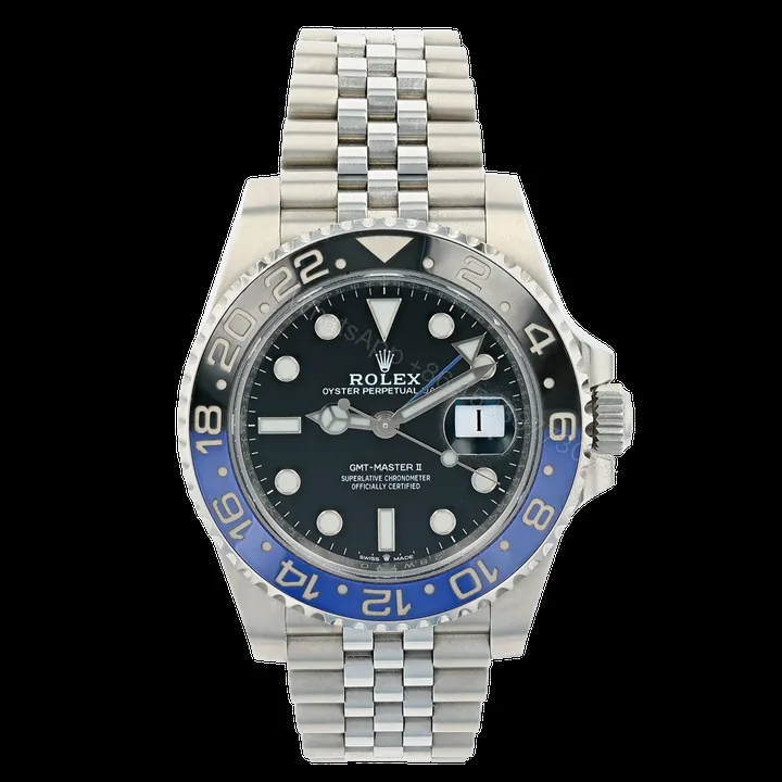 View 1 of Superclone Rolex GMT-Master II Black Dial 126710BLNR “Batgirl”