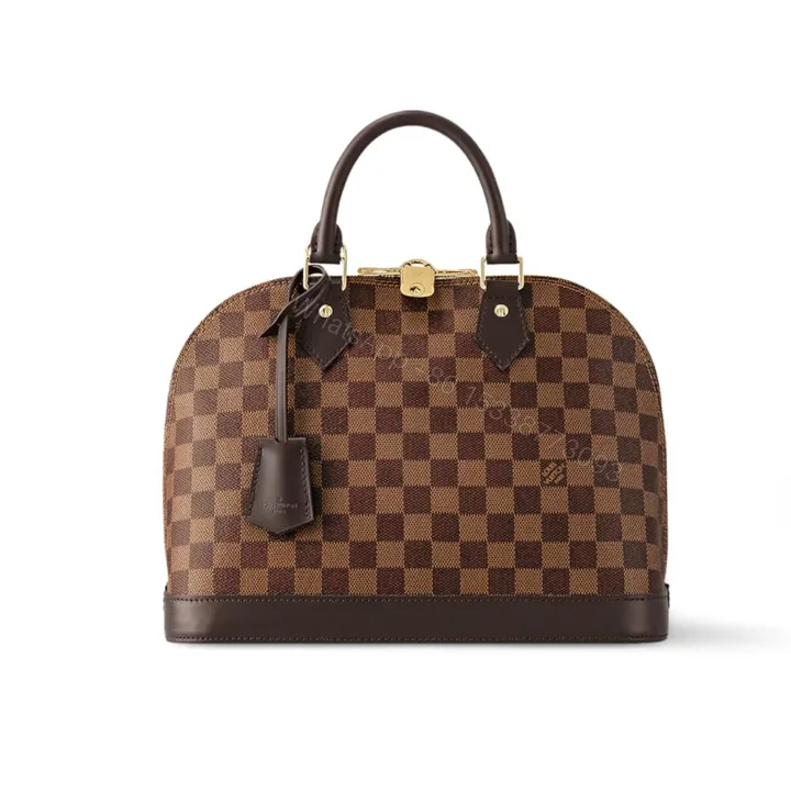 View 1 of Louis Vuitton Alma PM Damier Ebene Brown 32Cm N53151