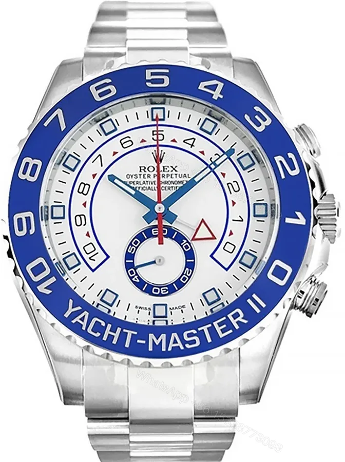 View 1 of Replica Rolex Yacht-Master White Dial 116680
