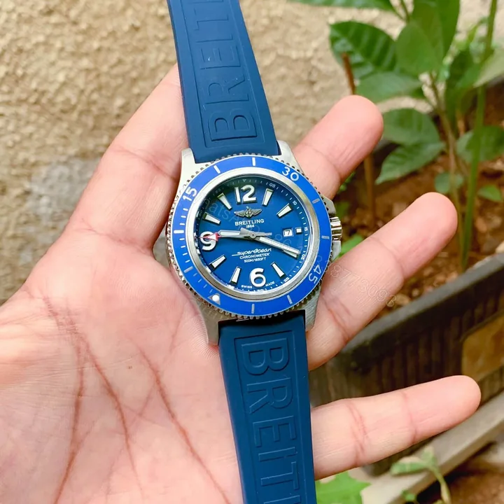 View 1 of Breitling Superocean Automatic 42 Blue Dial 42mm