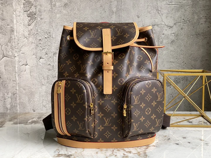 View 1 of Louis Vuitton 高仿老花後背包 經典雙前袋百搭款