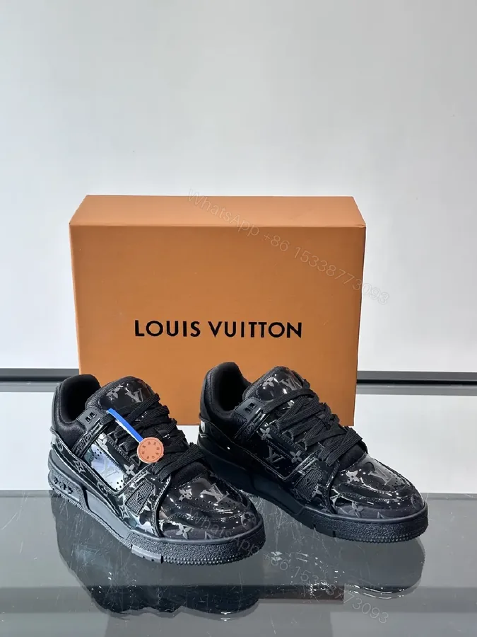 View 1 of Compact Statement Sneaker: LV Monogram, All-Season Edge