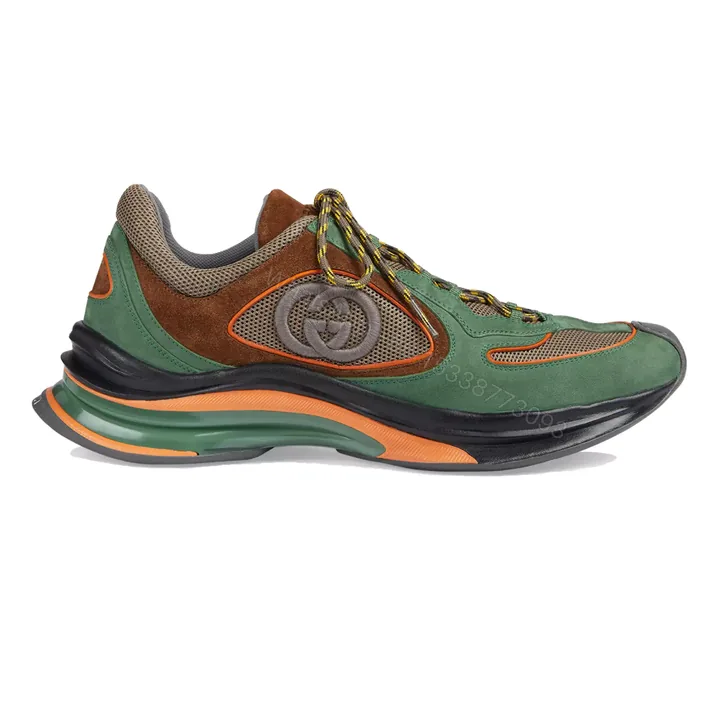 View 1 of GUCCI RUN SNEAKERS IN GREEN – GC163