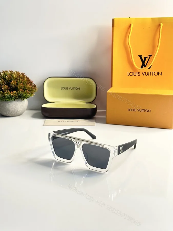 View 1 of First Copy Louis Vuitton 1502 Water Black Sunglasses