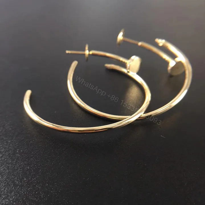 View 1 of Cartier Juste Un Clou Earrings, Diamonds