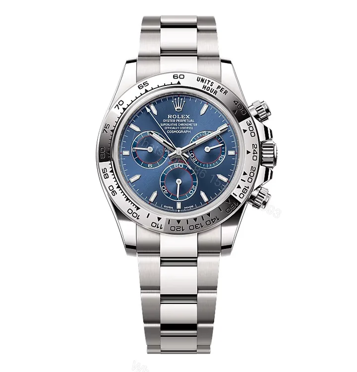 View 1 of Superclone Rolex Daytona 40 mm 126509 Bright Blue Dial