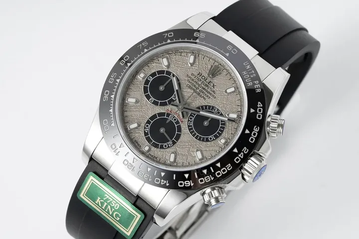 View 1 of RM Factory Clean Factory KING Daytona Watch – Silver, Chronograph