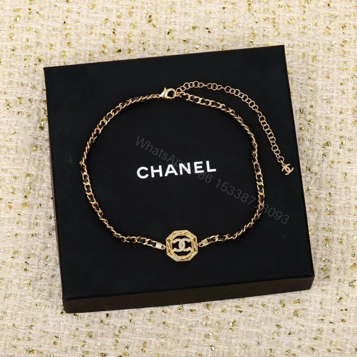 View 1 of Chanel stainless steel necklace