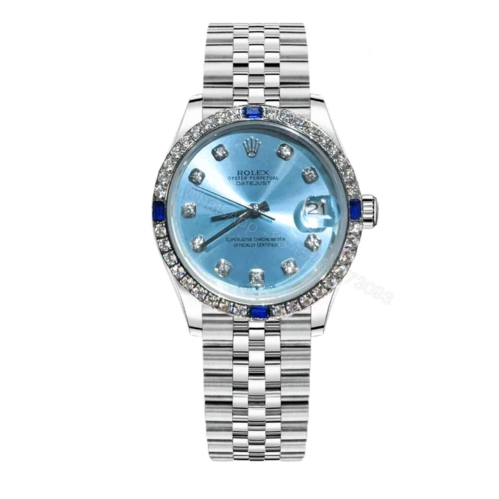 View 1 of Rolex Datejust White Gold Ice Blue Diamond 36Mm