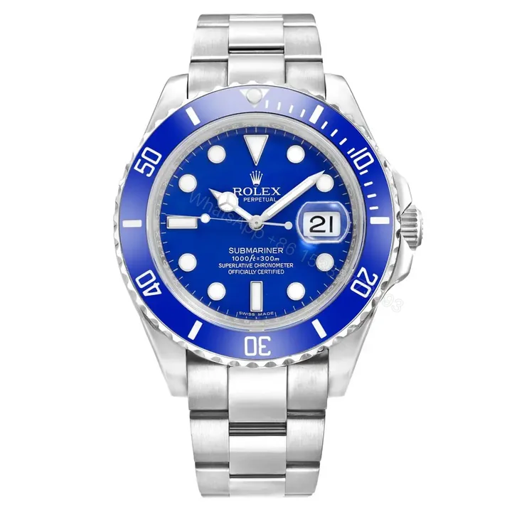 View 1 of Rolex Submariner Ceramic Blue Dial 116610