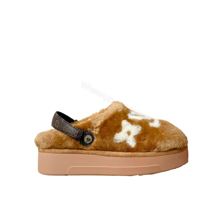 View 1 of LOUIS VUITTON ASPEN COMFORT CLOG CAMEL BROWN 1ADC2B
