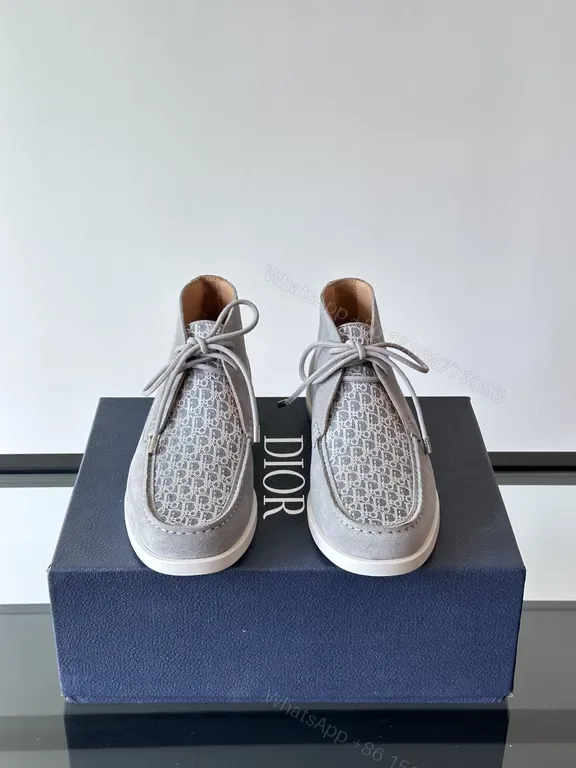 View 1 of Chic Gradient Patterned High-Top Sneakers with Nike-Esque Detailing