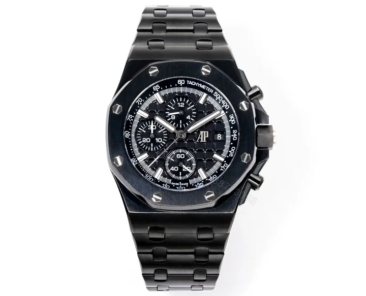 View 1 of Audemars Piguet Royal Oak Offshore Black Replica 42MM RG-AP-ROO-BLK-42