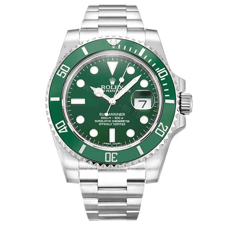 View 1 of ROLEX SUBMARINER 116610LV 40MM GREEN DIAL