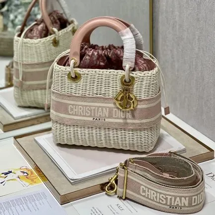 View 1 of Lady DIOR Wicker Bag (high-end grade)