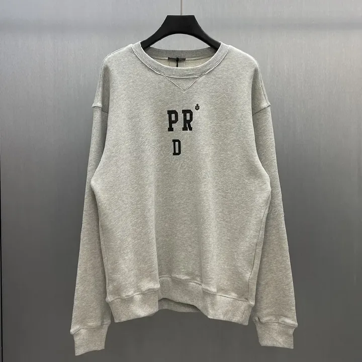 View 1 of Cozy Minimalist Fleece Crewneck Sweatshirt – Subtle Logo, All‐Day Comfort
