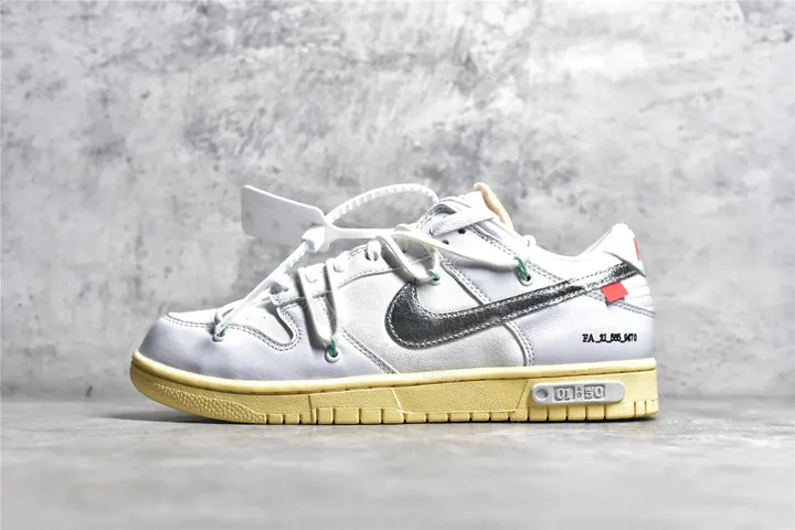 View 1 of Nike Dunk Low Off-White Lot 1 Reps