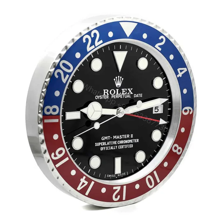 View 1 of ROLEX WALL CLOCK – GMT MASTER II ‘PEPSI’ EDITION
