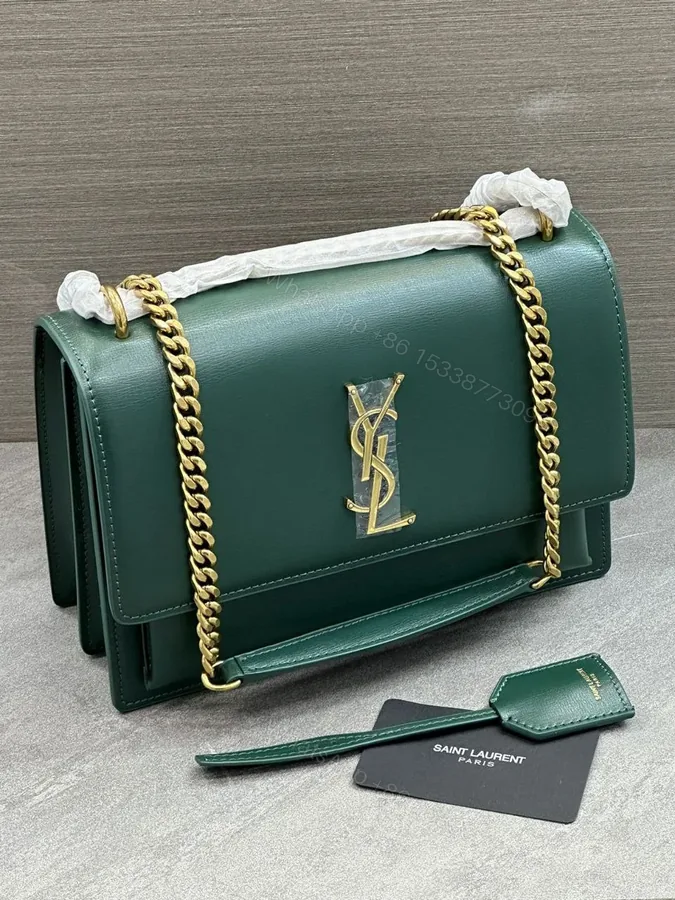 View 1 of Saint Laurent Sunset Chain Bag
