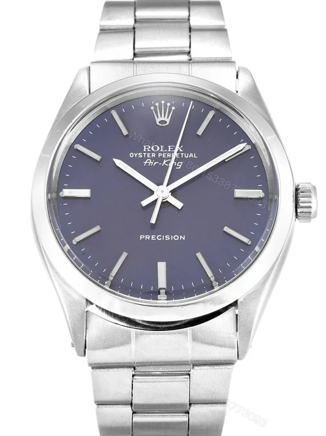 View 1 of Replica Rolex Air-King Blue Dial 5500