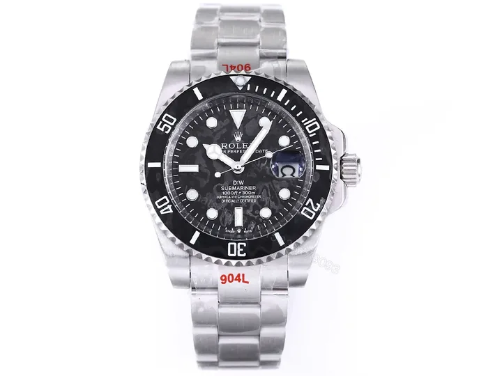View 1 of Rolex Submariner Date Stainless Steel Black Cerachom ROLEX-SUB-DIW-CF40
