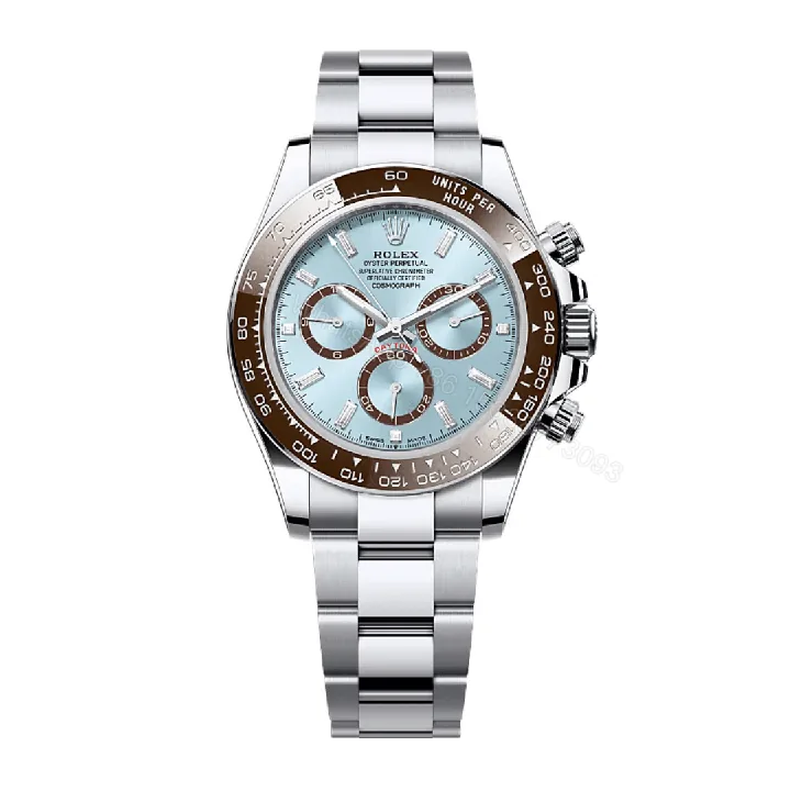 View 1 of Rolex Daytona 126506 Ice Blue Diamond Dial Replica