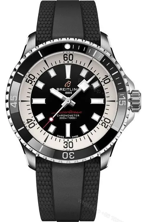 View 1 of # Breitling # For Men # Mirror Quality # Model – Superocean # Dial Size 44MM