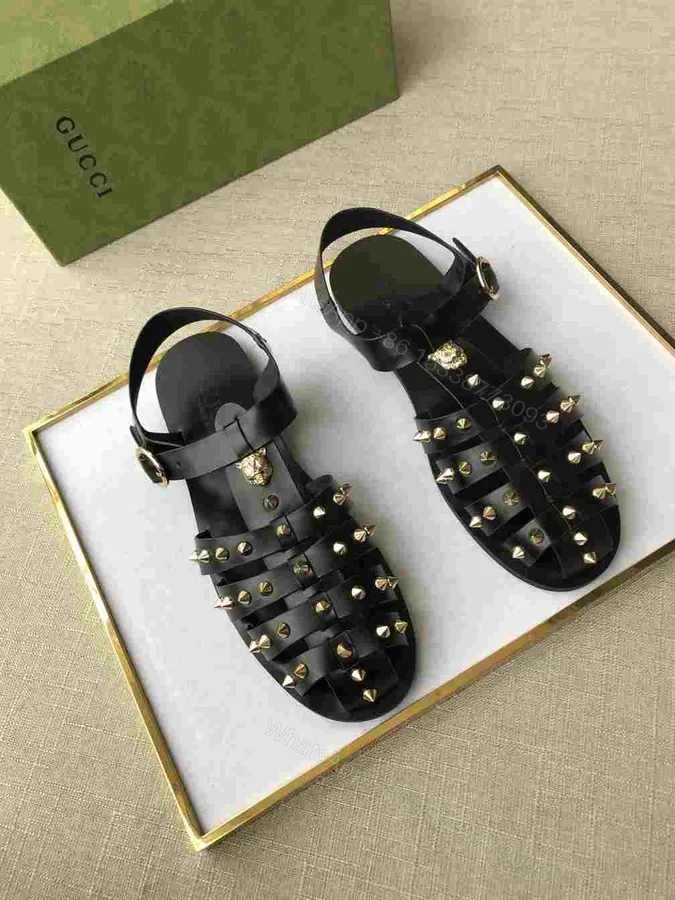 View 1 of GUCCI SANDAL WITH DOUBLE G – SDG004