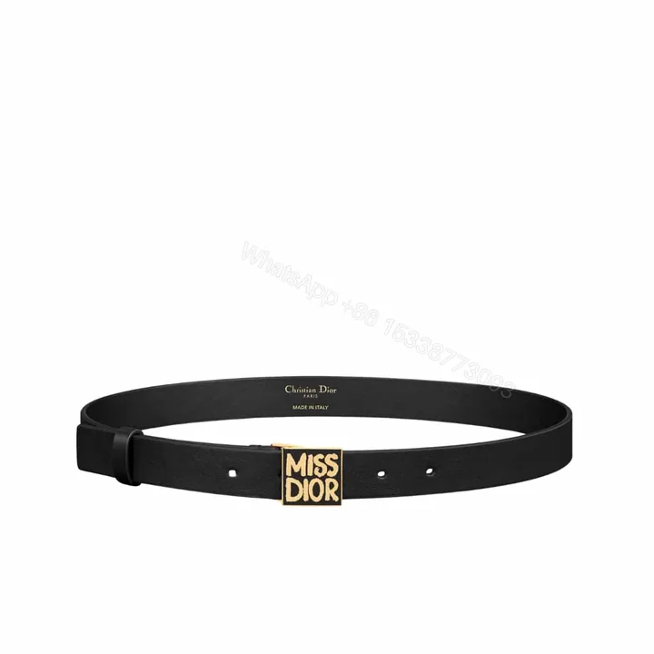 View 1 of DIOR MISS DIOR GRAFFITI BELT BLACK 30MM B0598UMOD M900 95