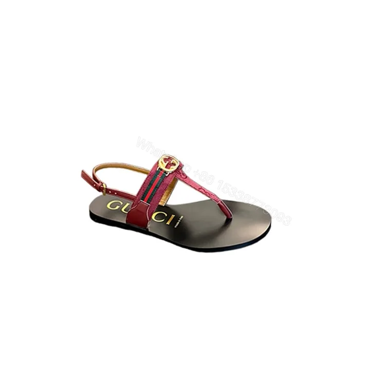 View 1 of GUCCI Women’s Interlocking G Web sandal 462507