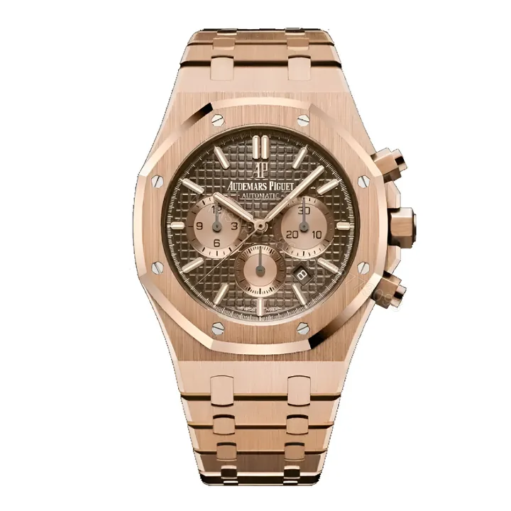 View 1 of Audemars Piguet Royal Oak 26331OR.OO.1220OR.02 Brown Dial Replica
