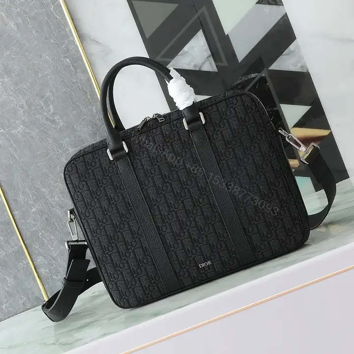 View 1 of Compact Leather Messenger – Structured, Luxurious Everyday Bag