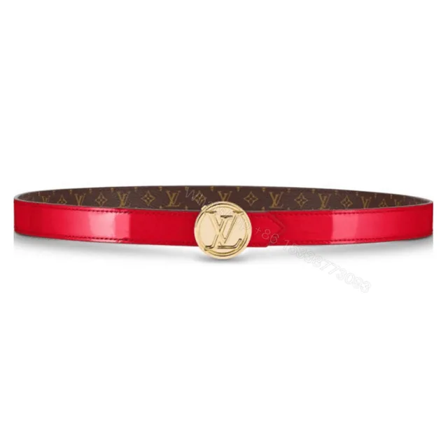View 1 of LV CIRCLE REVERSIBLE BELT – B146
